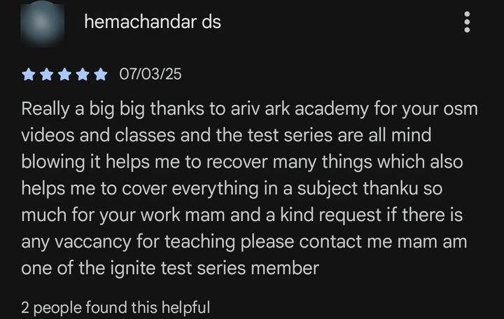 hemachandar ds's review on Google Play