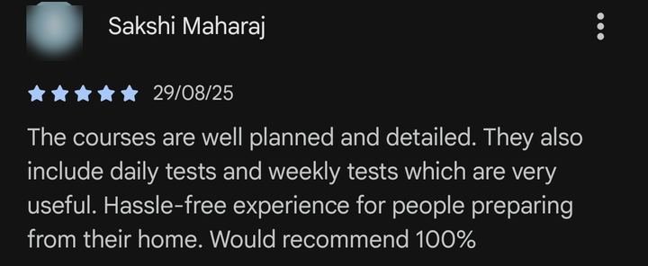 Sakshi Maharaj's review on Google Play